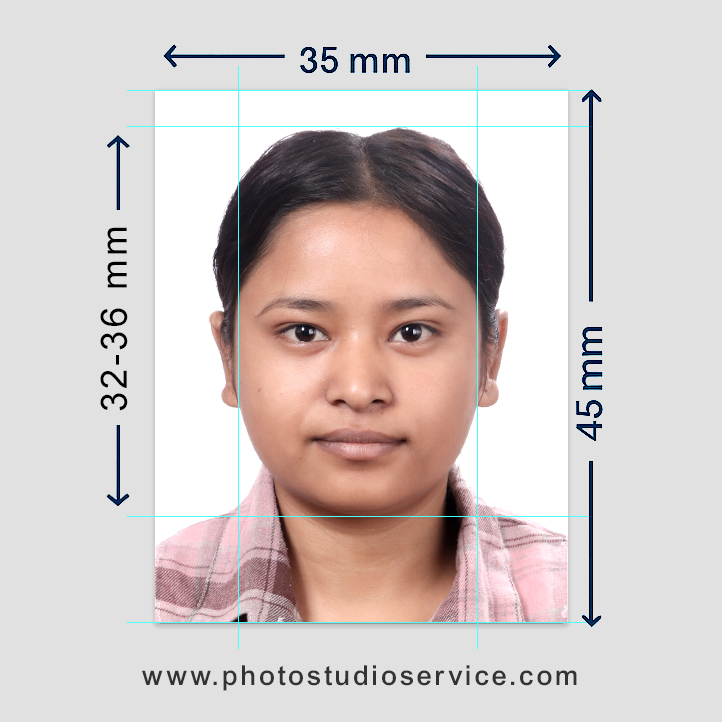 Schengen Visa Photo Size Guide – 35mm x 45mm Biometric Format